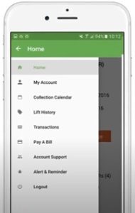 management-househol-waste-app-home